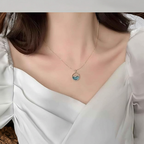 Elegant Ocean Theme Dolphin Pendant